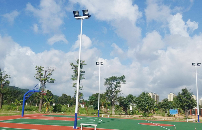 学校篮球场led投光灯_室内体育馆投光灯工程案例 学校篮球场led投光灯_室内体育馆投光灯工程案例