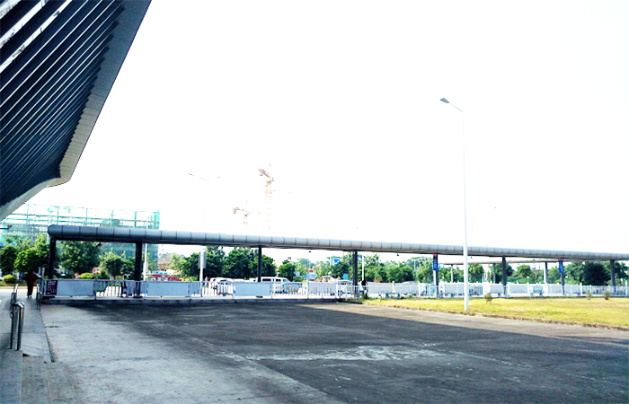 车站led照明工程_太阳能路灯、led工矿灯工程案例