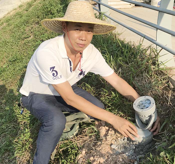 深圳市翠湖公园照明亮化_草坪灯、洗墙灯亮化工程案例 深圳市翠湖公园照明亮化_草坪灯、洗墙灯亮化工程案例